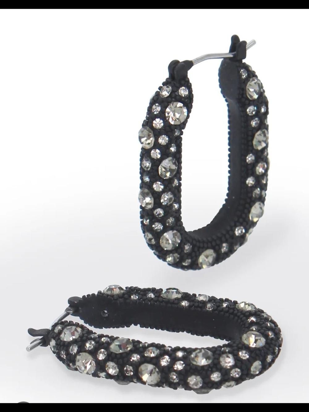 ALLSAINTS celeste embellished hoop earrings